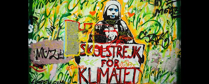 Skolstrejk för klimatet. Foto: Mostphotos