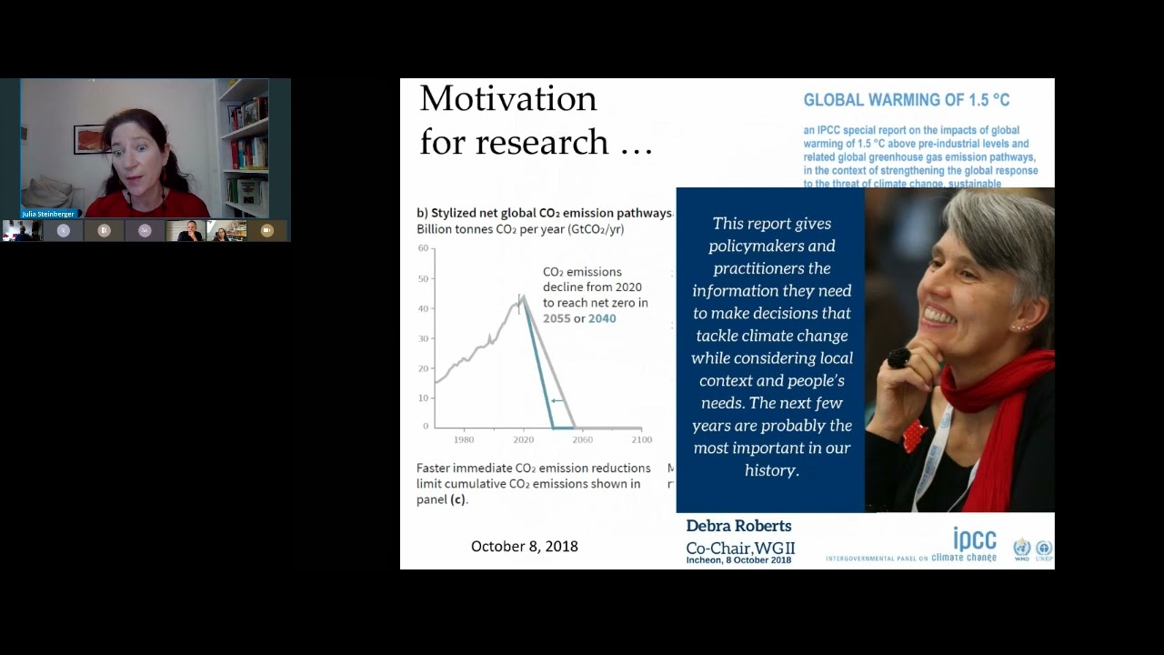 Julia Steinberger: Is it possible to live well within planetary limits? Evidence and modelling from the LiLi project