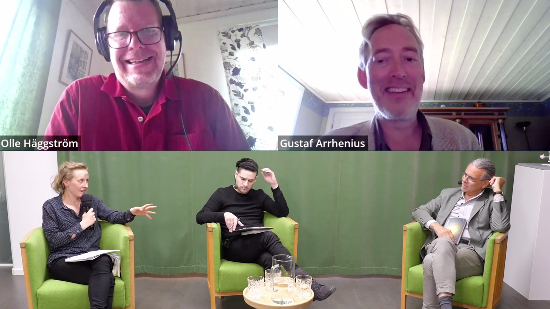 Tänkande maskiner. Ett boksamtal med Olle Häggström